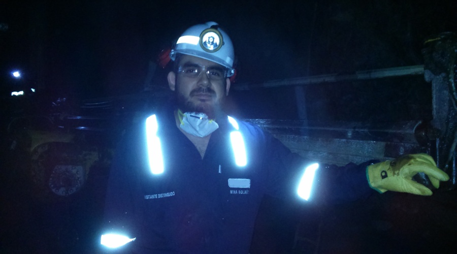 "Site visit underground mine"