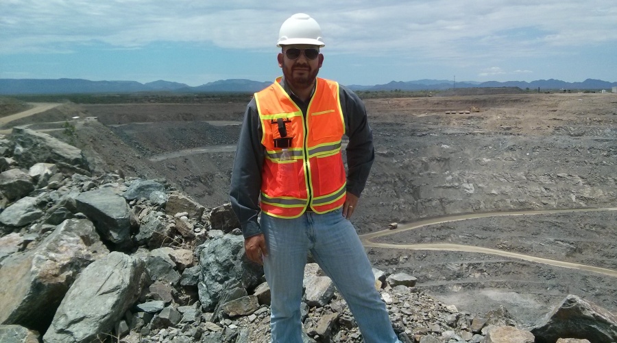 "Site visit to open pit mine"